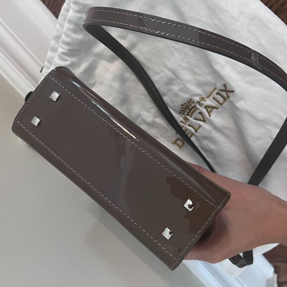 Delvaux Tempête Mini in patent leather - Picture 4 of 5